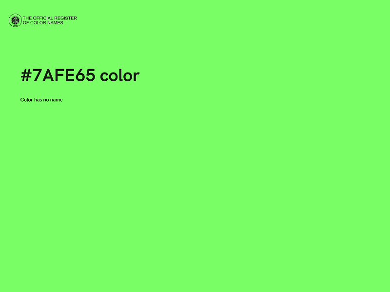 #7AFE65 color image