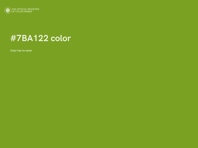 #7BA122 color image