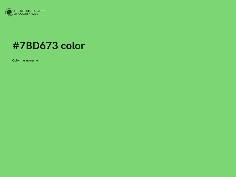 #7BD673 color image