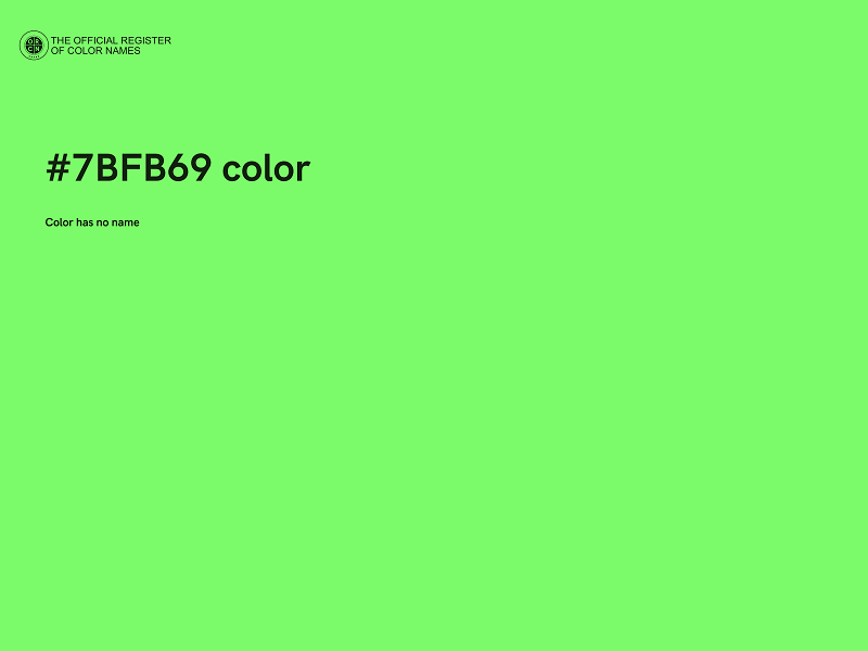 #7BFB69 color image