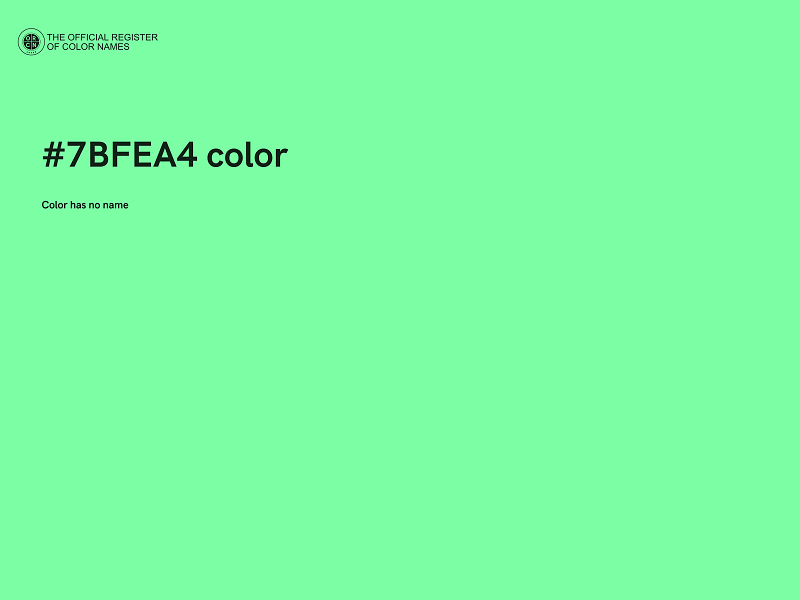 #7BFEA4 color image