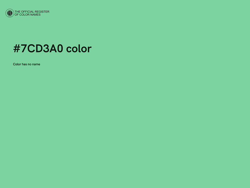 #7CD3A0 color image