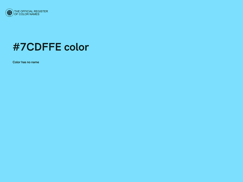 #7CDFFE color image