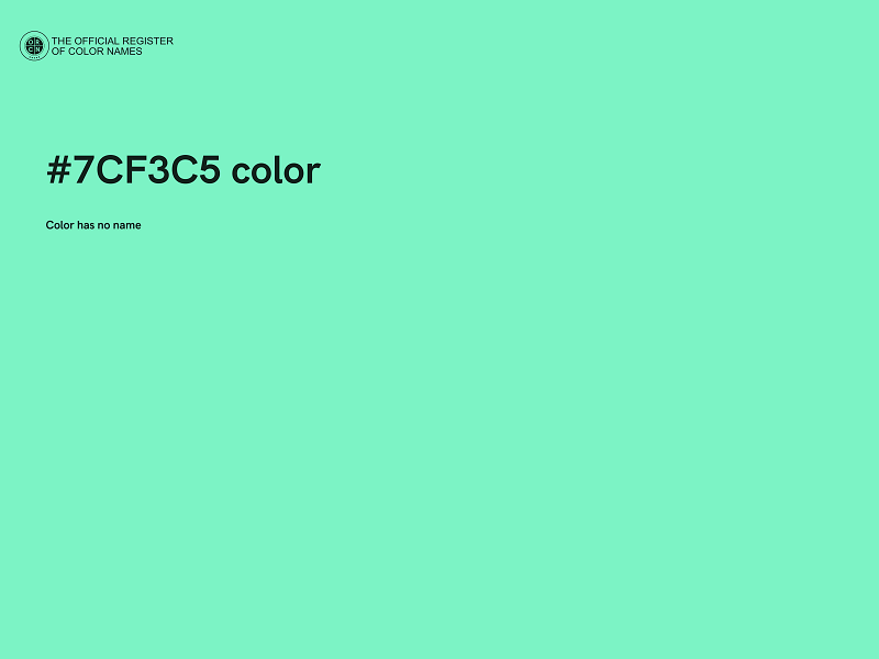 #7CF3C5 color image