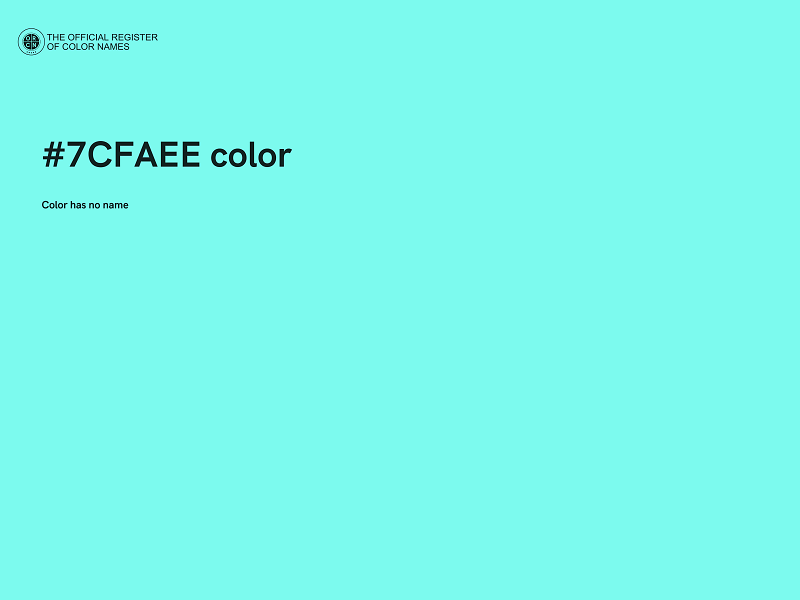 #7CFAEE color image