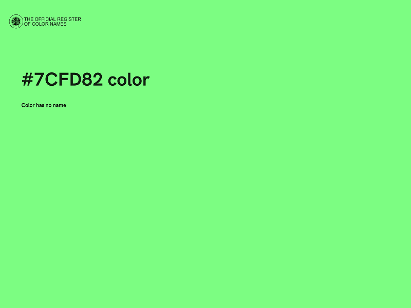 #7CFD82 color image