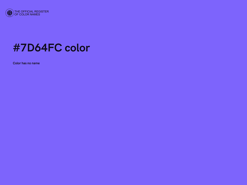 #7D64FC color image