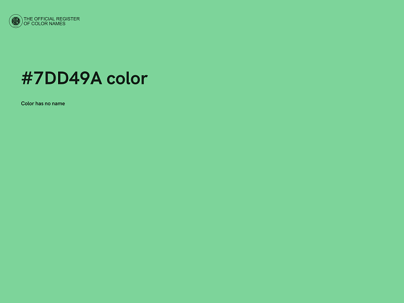 #7DD49A color image