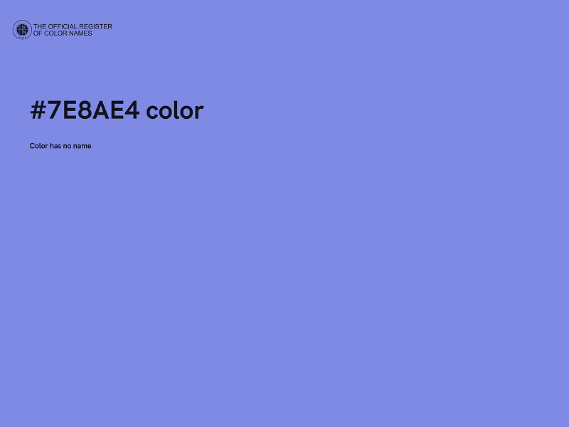 #7E8AE4 color image