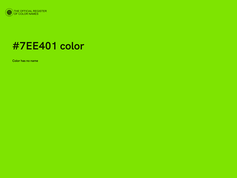 #7EE401 color image