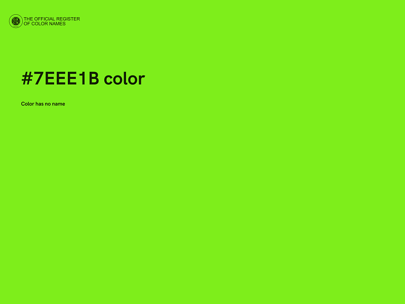 #7EEE1B color image