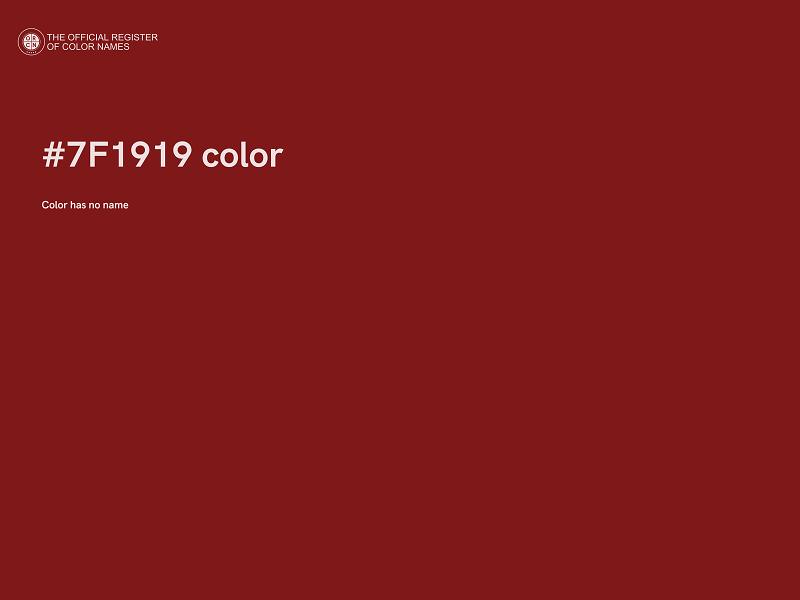 #7F1919 color image