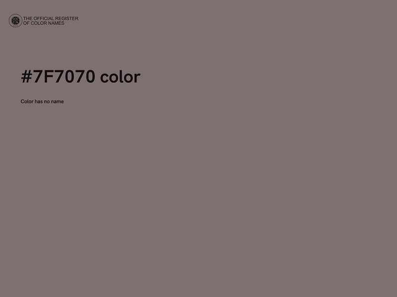 #7F7070 color image