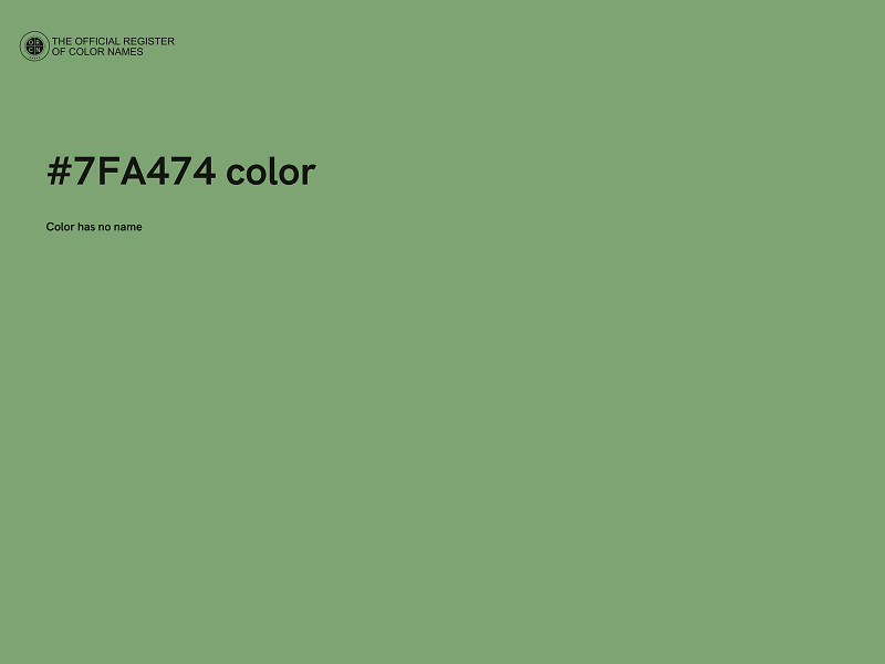 #7FA474 color image