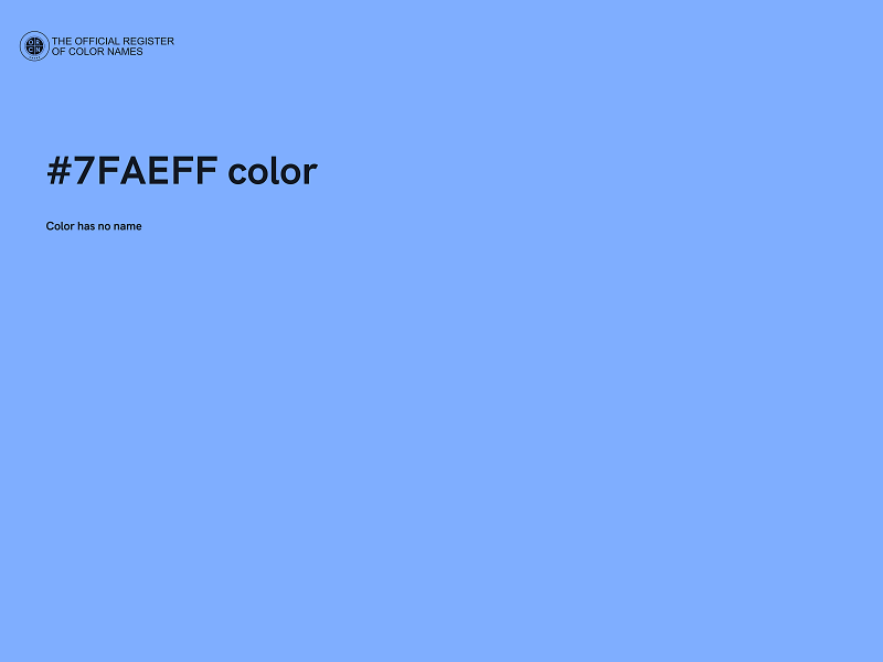 #7FAEFF color image