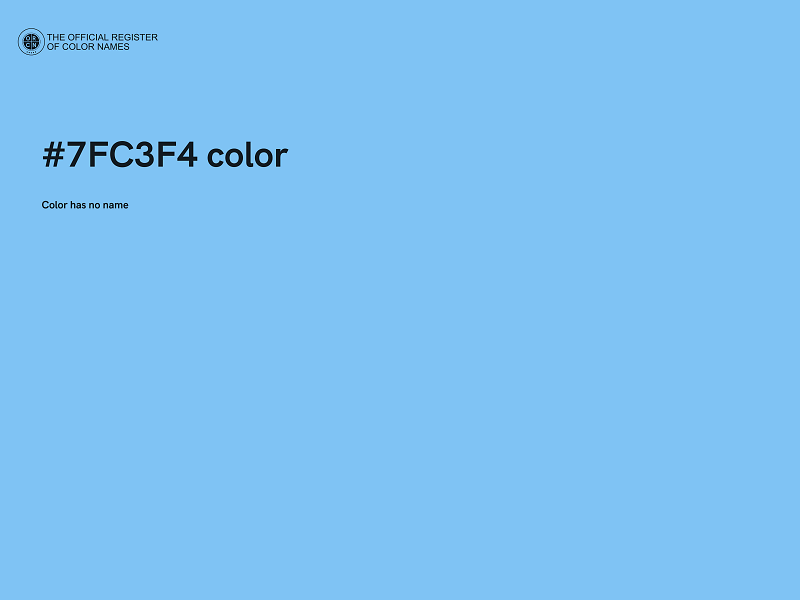 #7FC3F4 color image