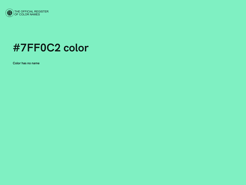 #7FF0C2 color image