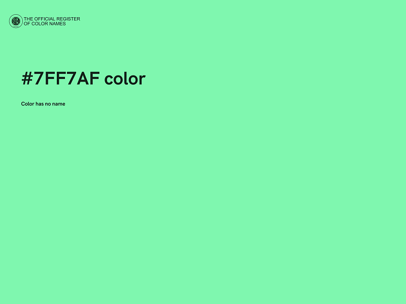 #7FF7AF color image