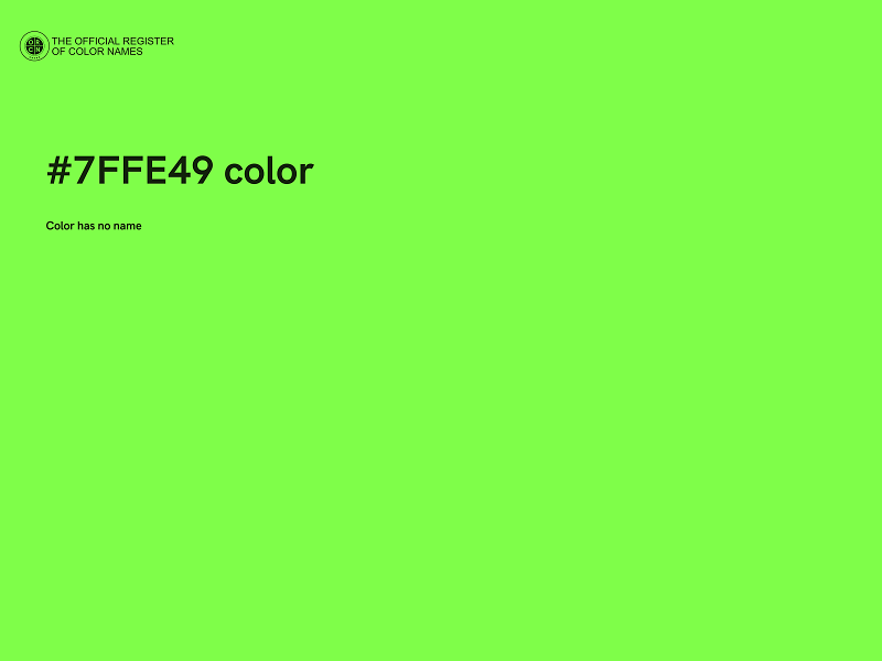 #7FFE49 color image