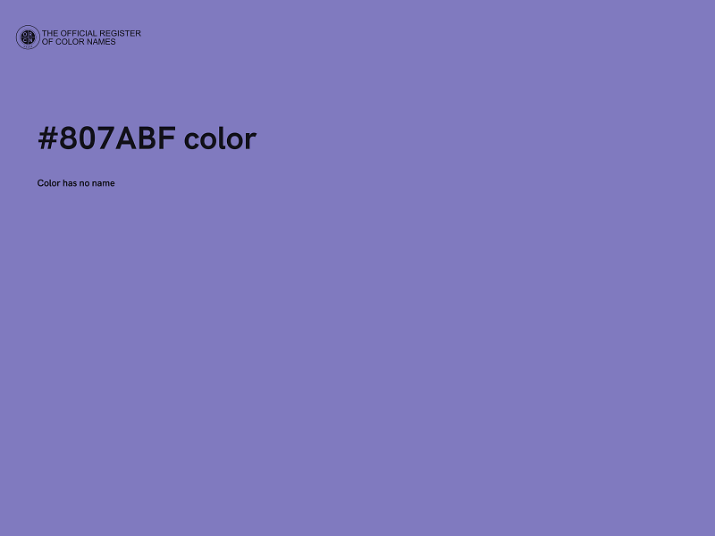 #807ABF color image