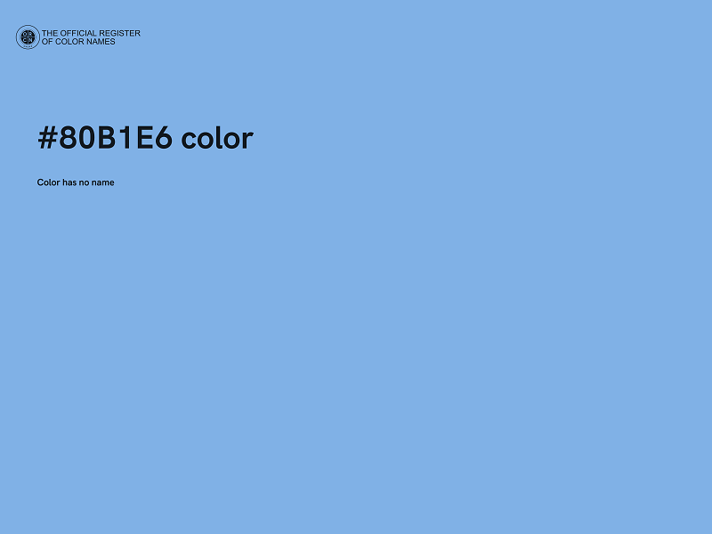 #80B1E6 color image