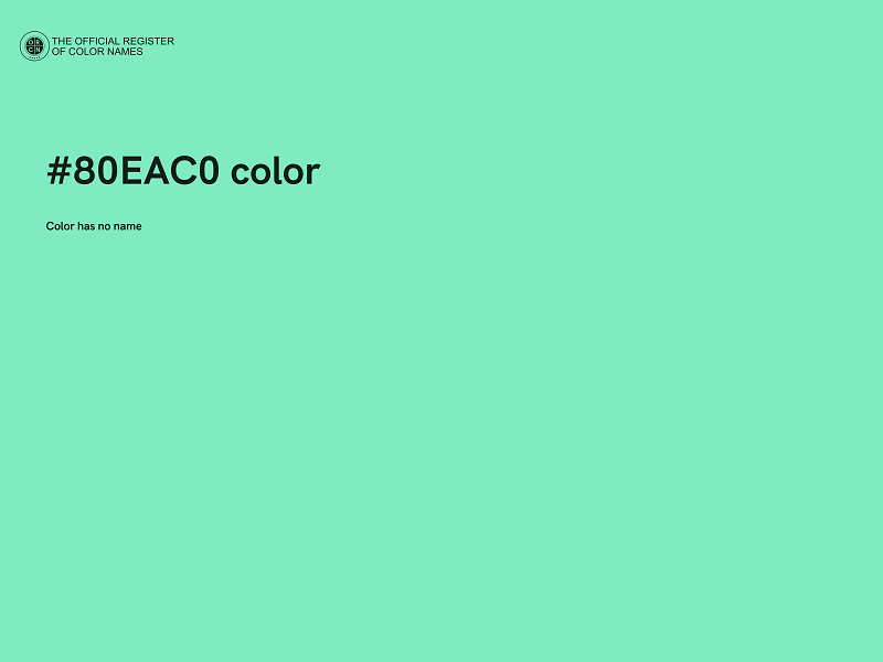 #80EAC0 color image