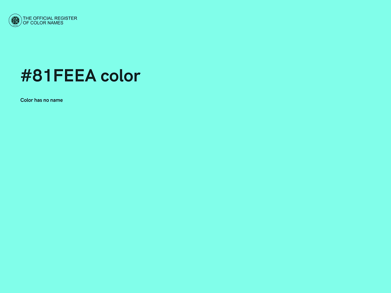 #81FEEA color image