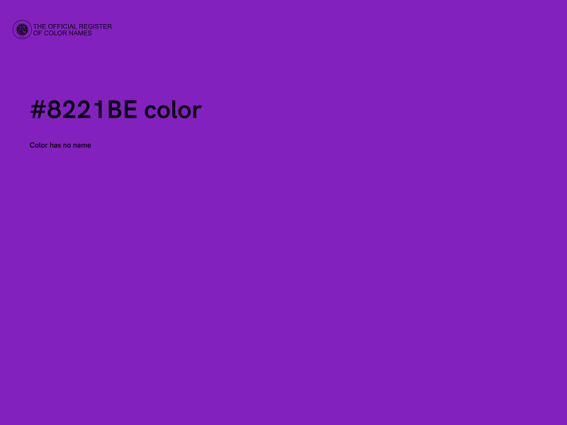 #8221BE color image