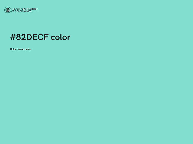 #82DECF color image