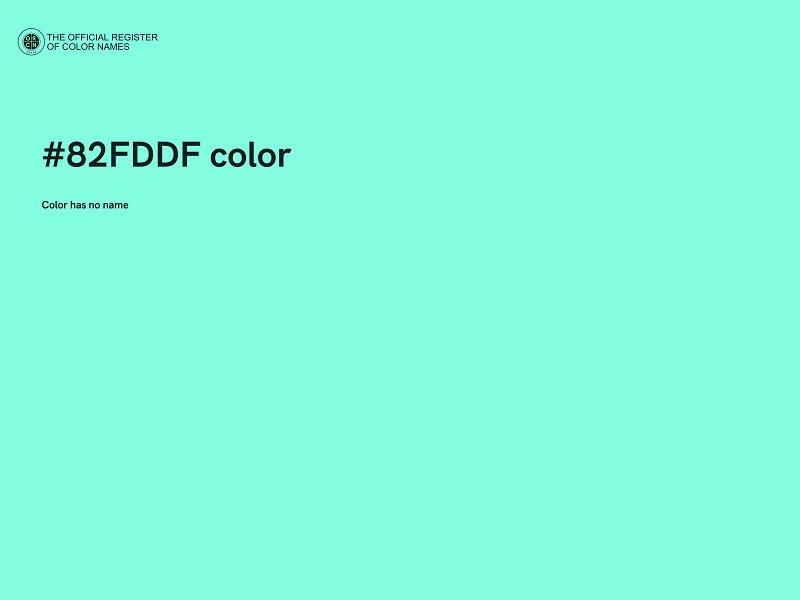 #82FDDF color image