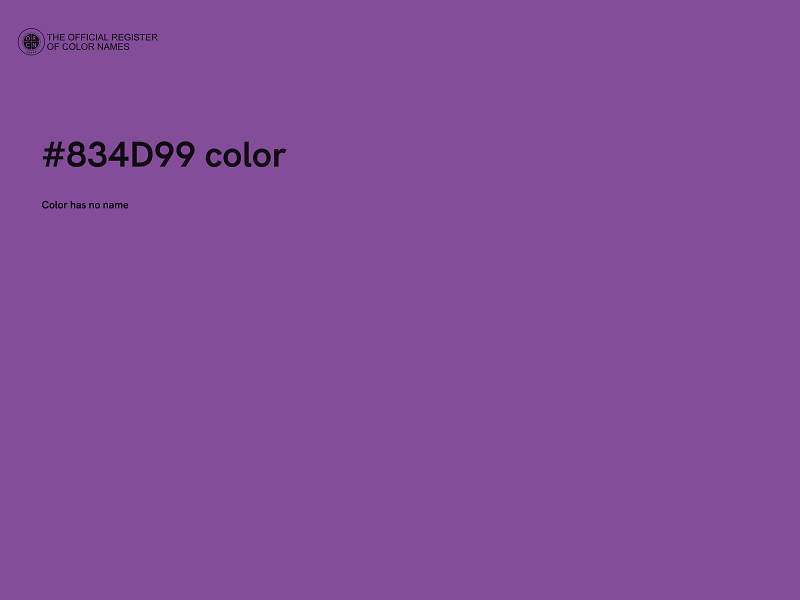 #834D99 color image