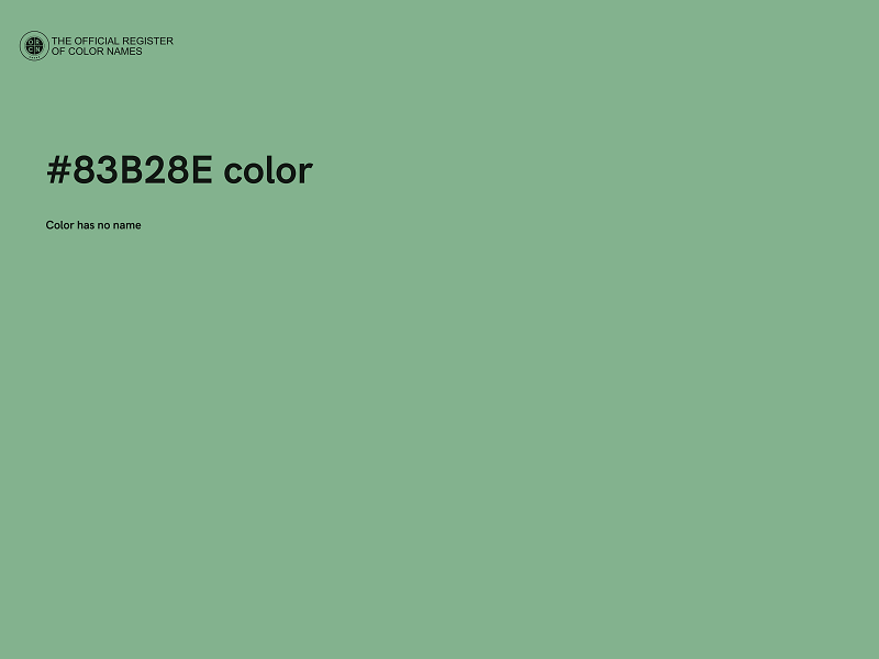 #83B28E color image