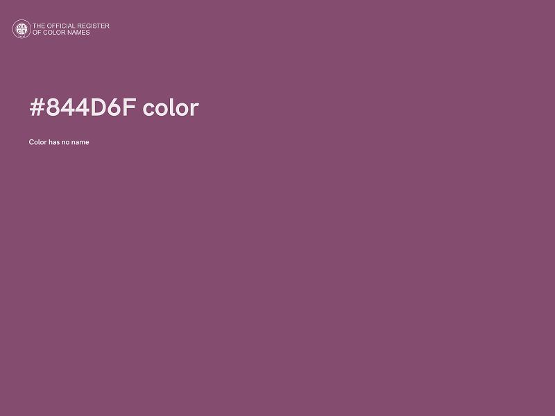 #844D6F color image