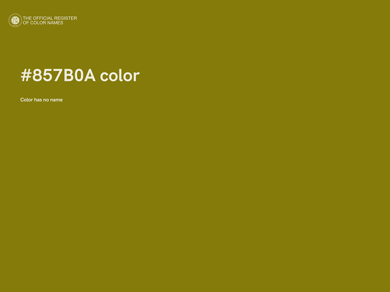 #857B0A color image