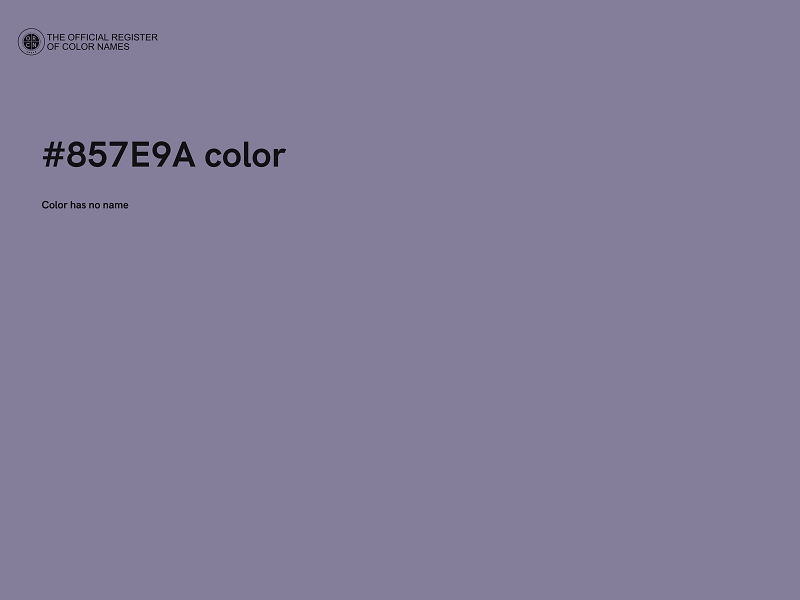 #857E9A color image