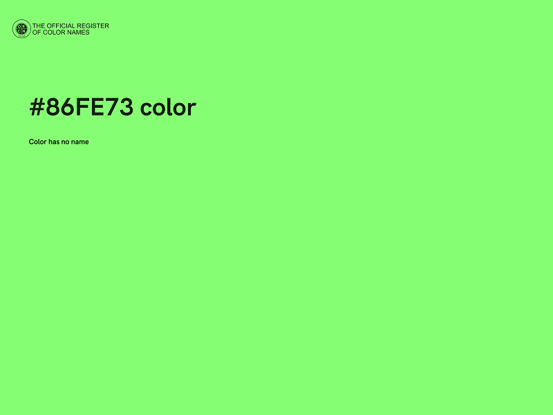 #86FE73 color image