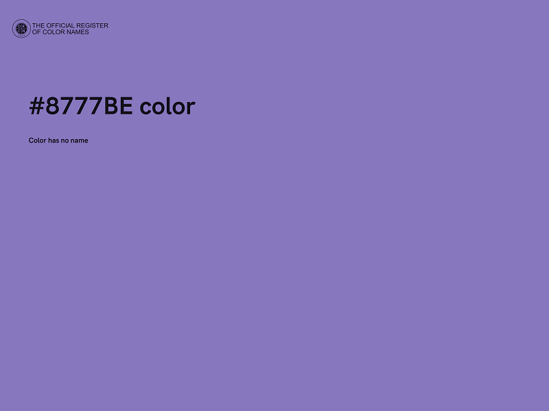 #8777BE color image