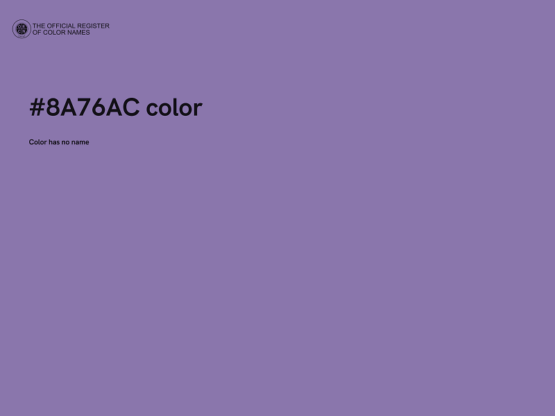 #8A76AC color image