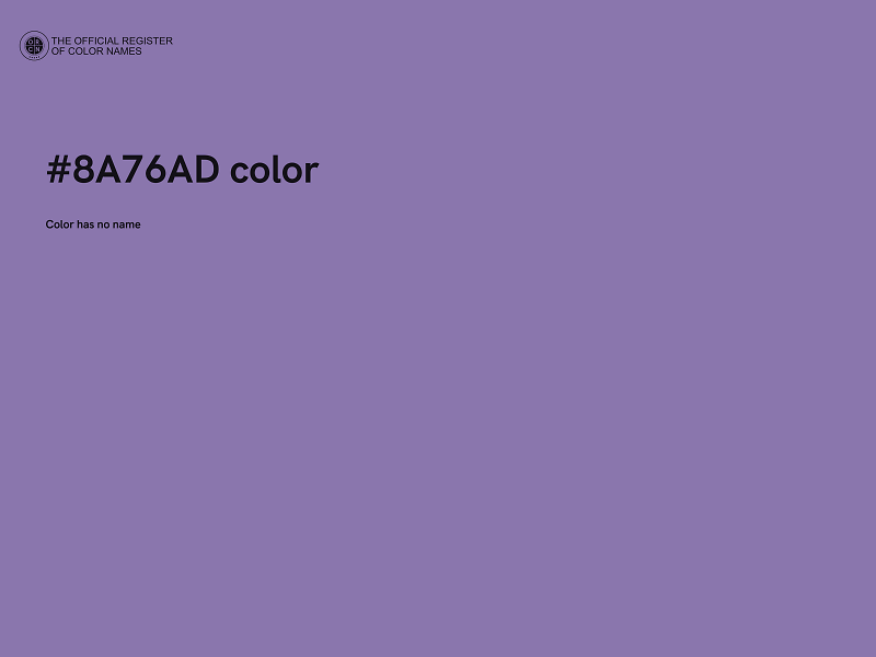 #8A76AD color image