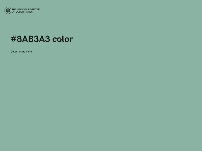 #8AB3A3 color image