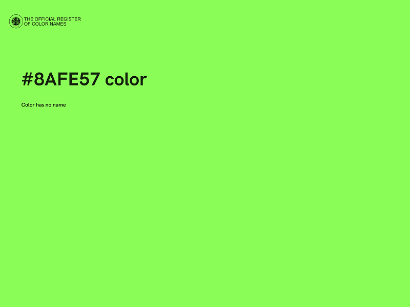 #8AFE57 color image