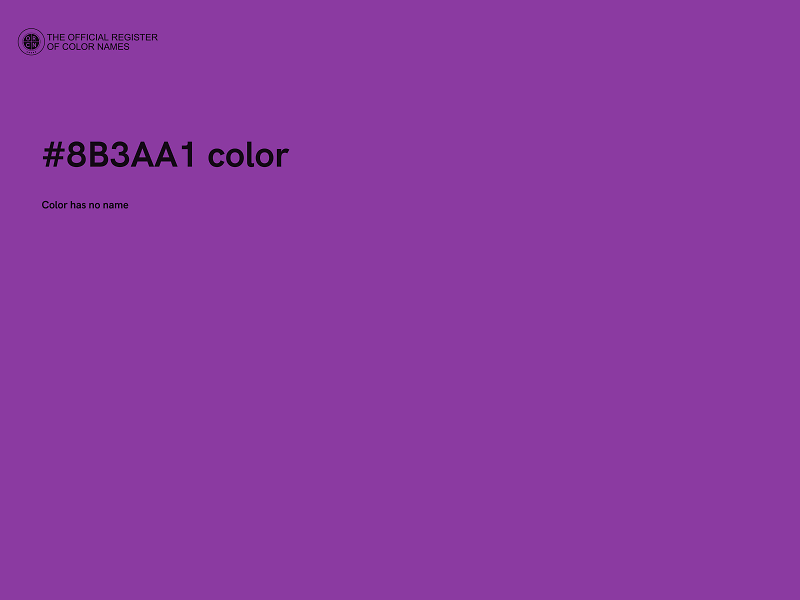 #8B3AA1 color image