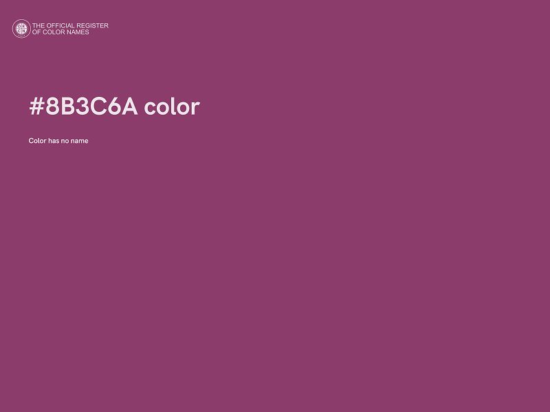 #8B3C6A color image