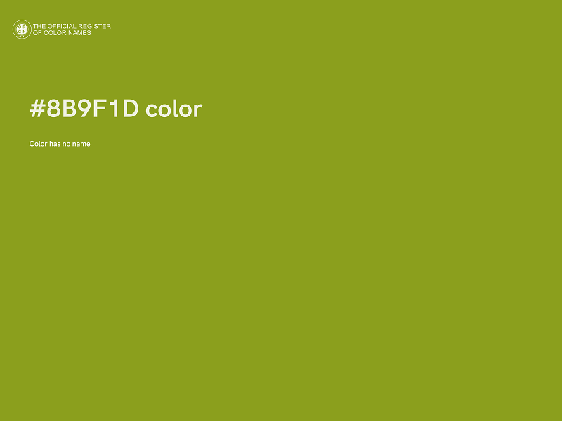 #8B9F1D color image