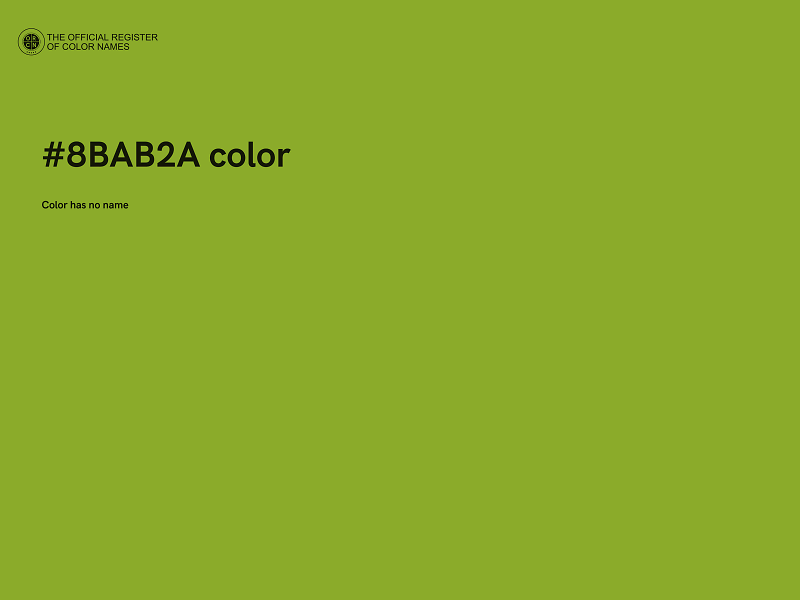 #8BAB2A color image