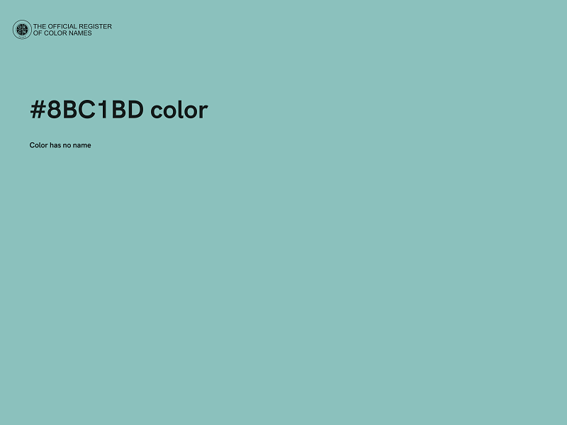 #8BC1BD color image