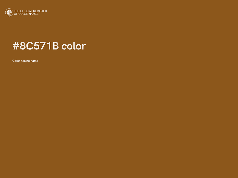 #8C571B color image