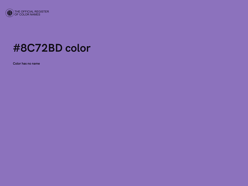 #8C72BD color image