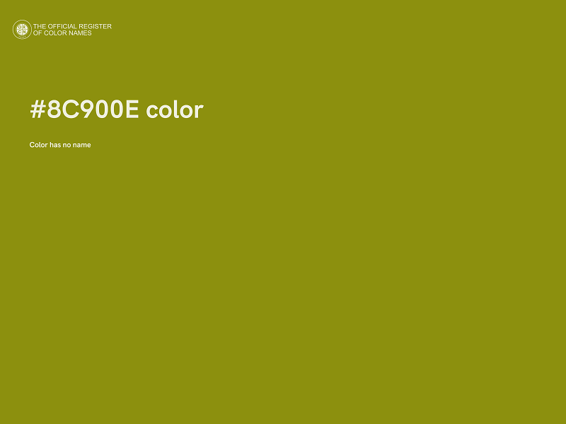 #8C900E color image