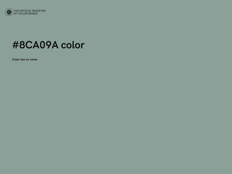 #8CA09A color image